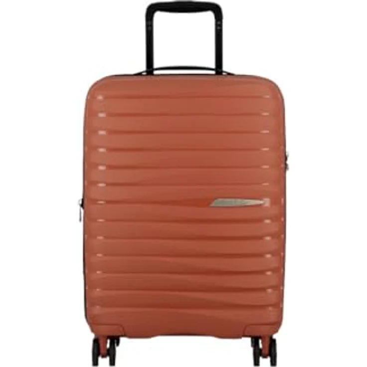 JUMP Kabinenkoffer XWave ausziehbar 4 Räder (W20) Ziegelrot, Erweiterbarer Koffer - Preisvergleich – Bild 2