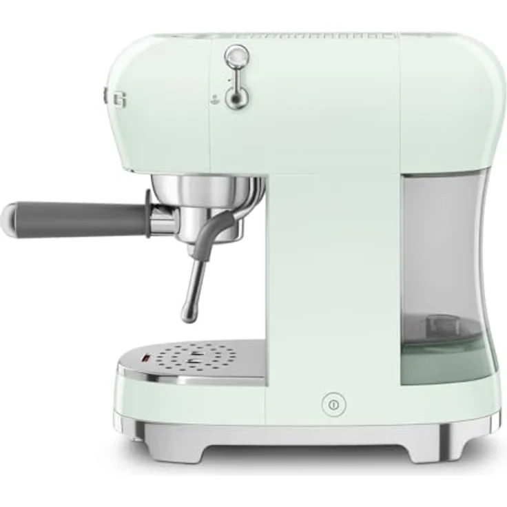 Smeg ECF02PGEU Siebträger Espresso-/Kaffeemaschine Pastellgrün, Siebträgermaschine, Grün – Bild 2