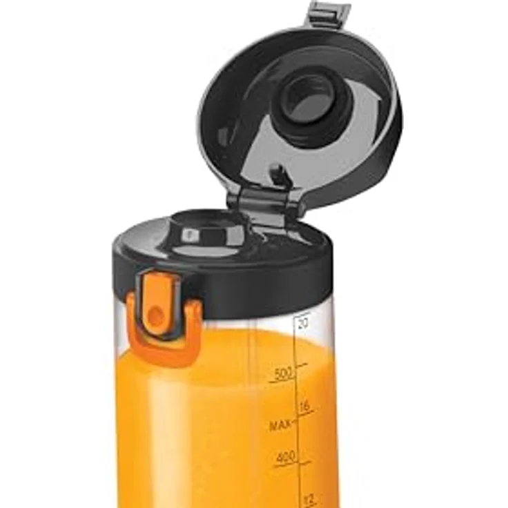 nutribullet NBP003GO-MC, Kabelloser Standmixer in McLaren Grey, 0,59 l BPA-freier Becher, kraftvolle Edelstahlklinge, 15 Mixvorgänge mit Akku – Bild 4