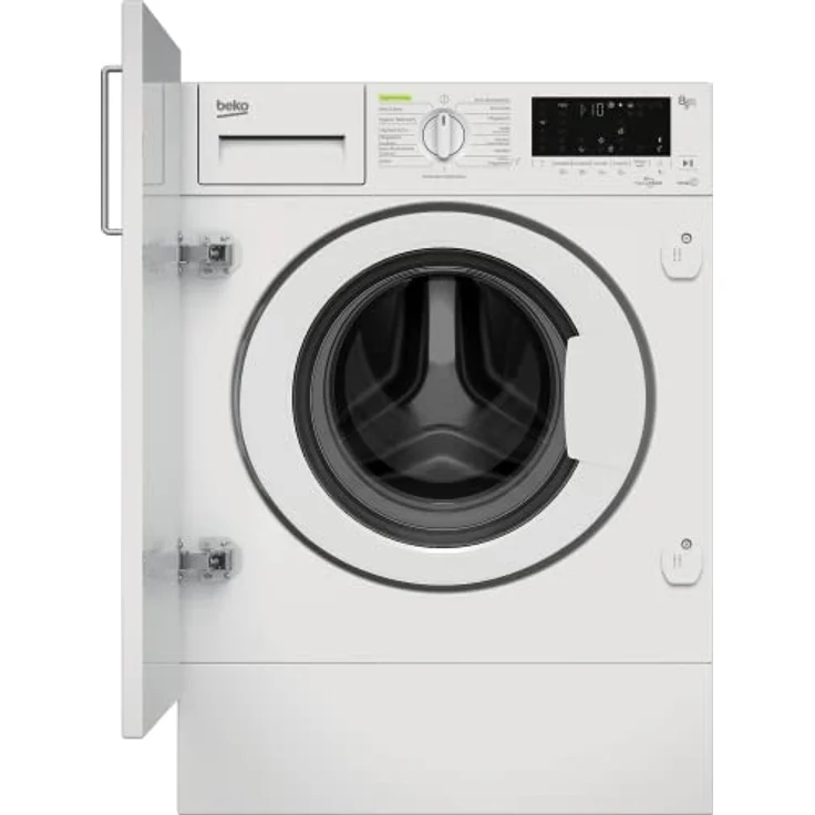 Beko WDWI85141, Waschtrockner, Energieeffizienzklasse D, Standgerät, Breite 60 cm, Geräuschemissionsklasse B – Bild 2