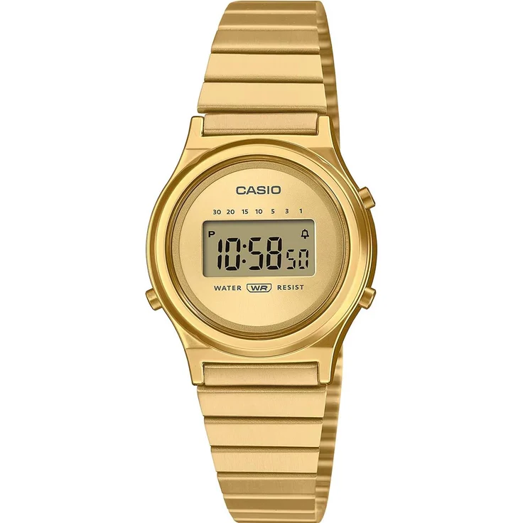 Casio Armbanduhr LA700WEG-9AEF Gold Digitaluhr 26 mm – Bild 1