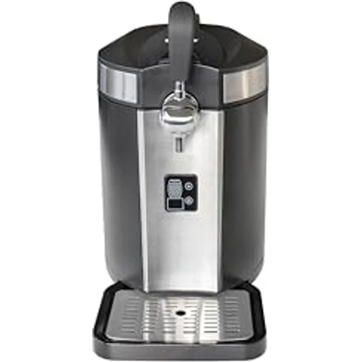 Unold Franzl Bierzapfanlage 48975, effiziente Kompressor-Kühlung mit Temperatureinstellung von 2°C - 12°C, schwarz – Bild 9