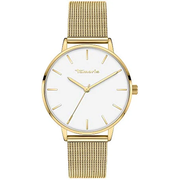Tamaris TT-0002-MQ Armbanduhr (Gold/Weiß)