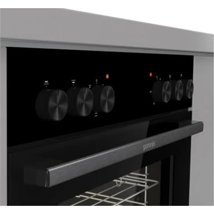 Gorenje Red Pepper Set ACB com Einbauherd BCA6715AO1BK mit 6 Backofenfunktionen und Glaskeramikkochfeld ECDA643SC, 60 cm – Bild 5