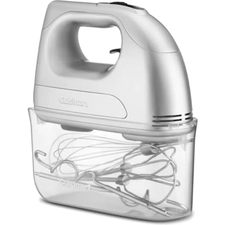 Cuisinart Power Advantage 7-Gang-Handmixer | 200W Motor | 7 Geschwindigkeiten | Aufbewahrungskoffer | Edelstahl-Rührbesen