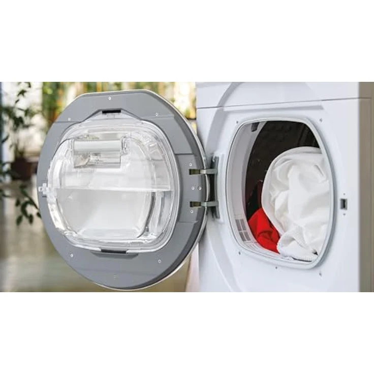 Hoover HLE C7DE-84 Kondenstrockner / 7 kg/Smarte Bedienung mit NFC-Technologie/AquaVision-Kondenswasserbehälter, Weiß – Bild 3