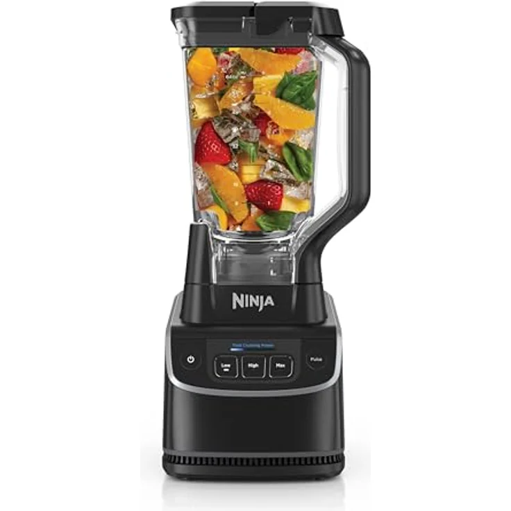 NINJA Mixer UltraCrush BP201EU, Standmixer mit hochleistungsfähigem Motor und Auto-iQ-Programmen – Bild 1