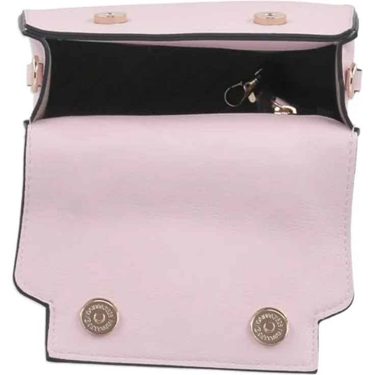 L.Credi Konstanze Handtasche, 20 cm, rosa, 100% Polyurethan – Bild 6