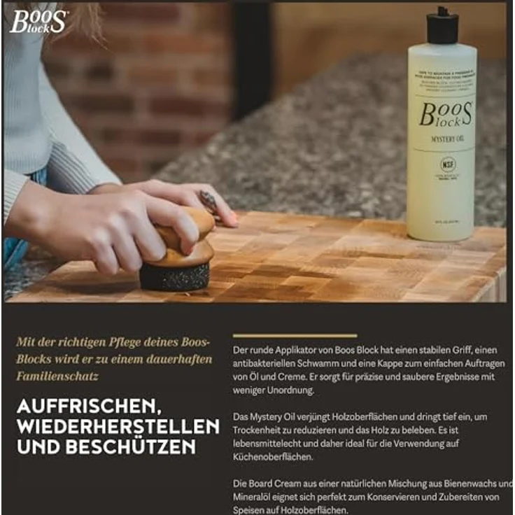 John Boos R02 ProChef Schneidebrett, Holz, maple – Bild 5