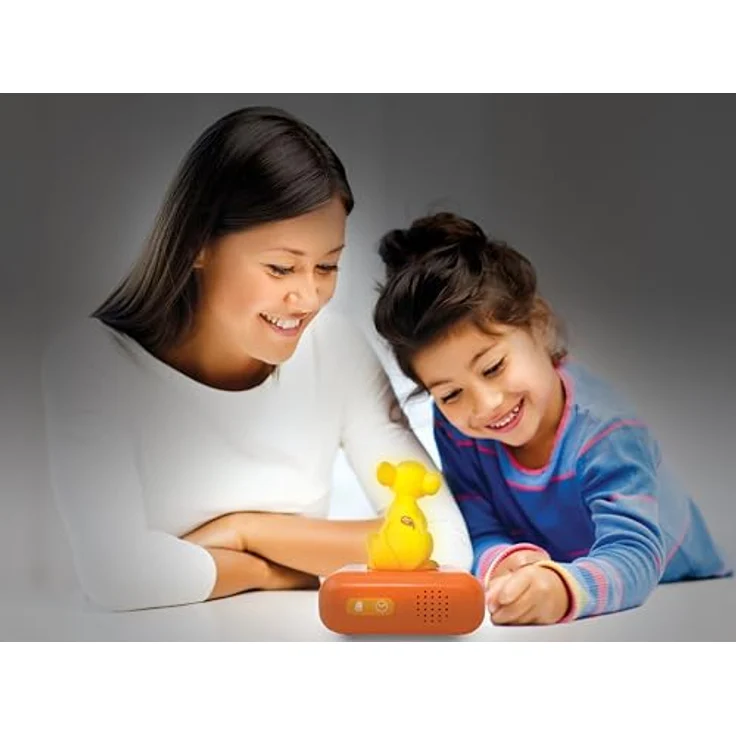 Lexibook Simba Nachtlicht-Wecker, Alarm Clock mit Geräuschen und LCD-Hintergrundbeleuchtung, RL800AN – Bild 6