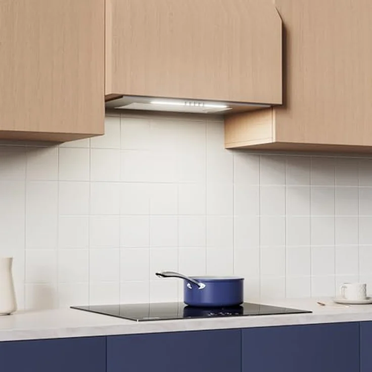 "CIARRA Induktions-Kochfeld VM4BIH-E, 60 cm Einbau-Kochfelder 4 Zonen Einbau Induktionskochfeld 6000 W, Schwarz" – Bild 4