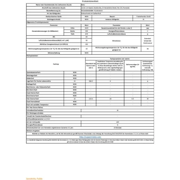 BEKO RCSA406K60XBN Kühl-Gefrier-Kombination, 386 L, Edelstahloptik, ProSmart Inverter Kompressor, HarvestFresh, LED Illumination – Bild 8