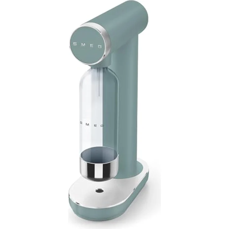Smeg SKC01EGM Soda Maker, rutschfeste Füße, platzsparendes Design, 800 ml, Smaragdgrün – Bild 4