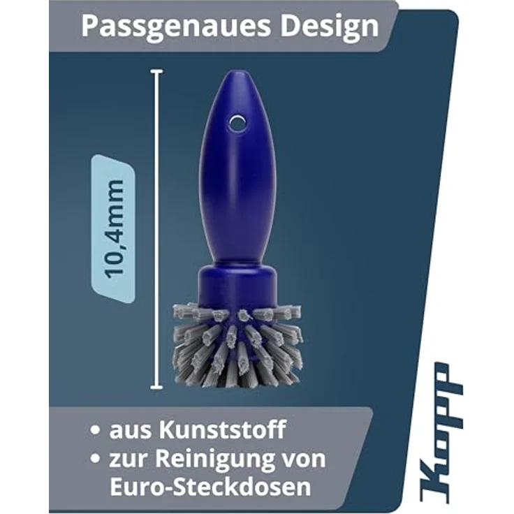 Kopp 320405000 Steckdosenbürste UNO – Bild 3