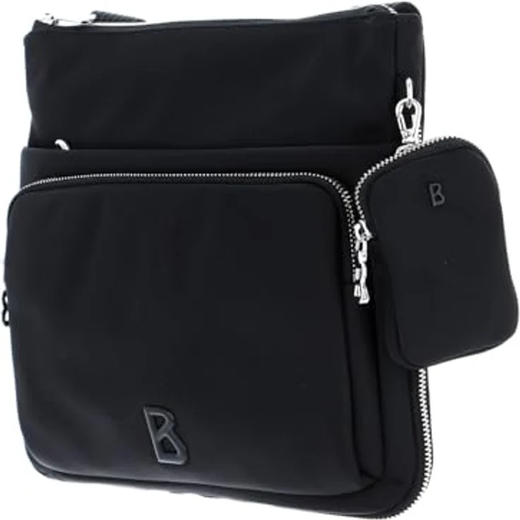 BOGNER Umhängetasche Verbier-Play Serena, Nylon, erweiterbar, abnehmbares Etui, Schwarz – Bild 2