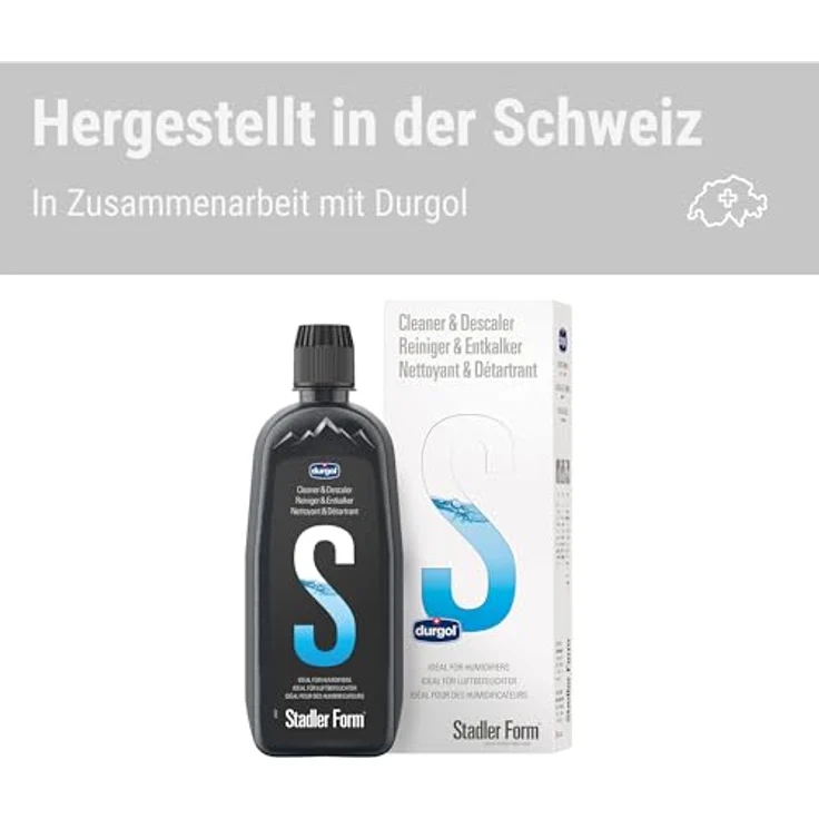 Stadler Form A-116 Durgol Reiniger, 500ml Kaffeemaschinen-Reinigung, biologisch abbaubar und materialschonend – Bild 3