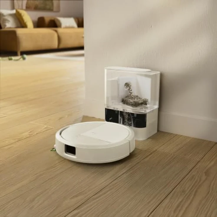 iRobot Roomba® 115 Combo Saug- und Wischroboter, AutoEmpty™ Dock, 15k Pa Saugleistung, Clearview™ LiDAR Navigation, Weiß – Bild 5