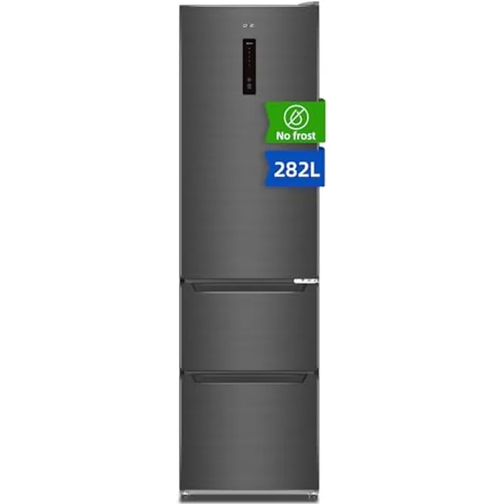 CHIQ 282 L Kühlschrank mit Gefrierschubladen, Multi-door, frostfrei, Multi-Luftstrom, intelligentes Touch-Screen-Bedienfeld