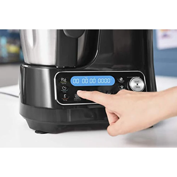 Moulinex Click Chef Küchenmaschine, multifunktional, 5 automatische Programme, Küchenmaschine, kompakt, 25 Funktionen, integrierte Küchenwaage, Dampfgarer, Mixer, 3,6 l, 1400 W, HF456810 – Bild 4