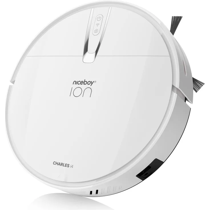 Niceboy Charles i4, Staubsauger Roboter, Weiss