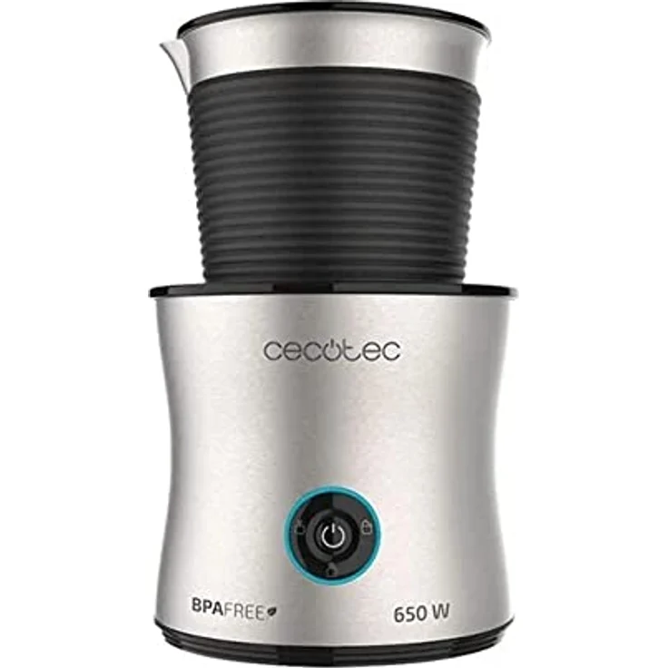 Cecotec Power Moca Spume 5000 Milchaufschäumer, Wireless, 650W, 200ml, 4 Funktionen, Edelstahl – Bild 2