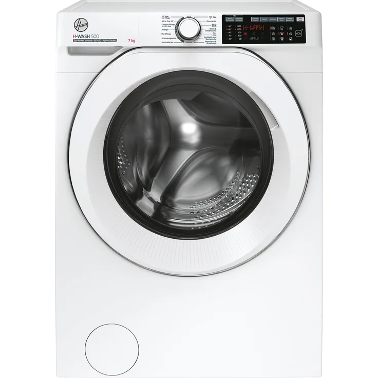Hoover Waschmaschine HWQ4 47AMC/1-84, 7kg, Wi-Fi & Bluetooth, Eco Power Inverter Motor, Dampfprogramm, 16 Programme