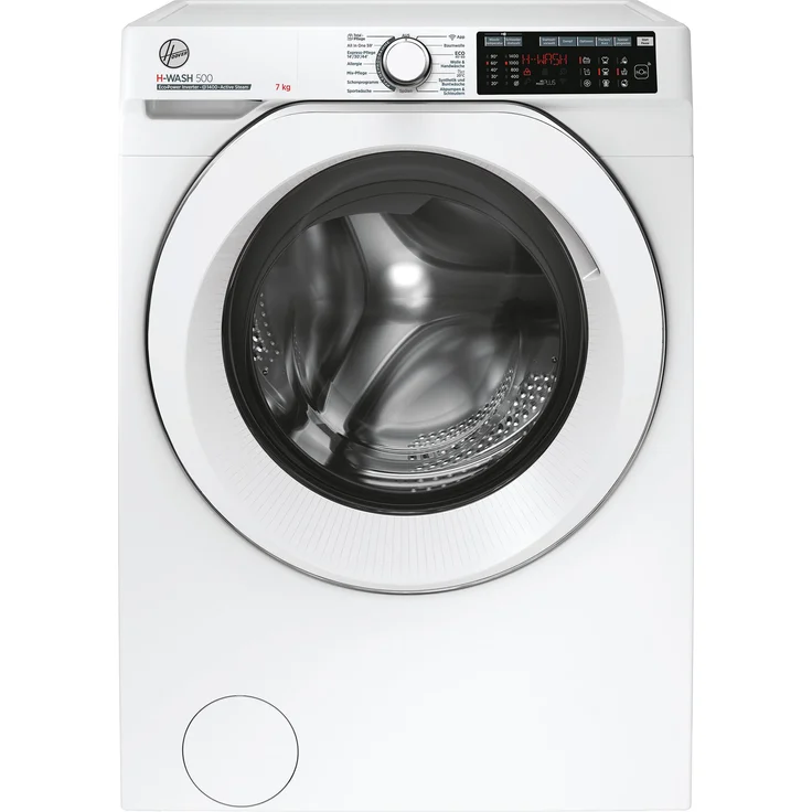 Hoover Waschmaschine HWQ4 47AMC/1-84, 7kg, Wi-Fi & Bluetooth, Eco Power Inverter Motor, Dampfprogramm, 16 Programme