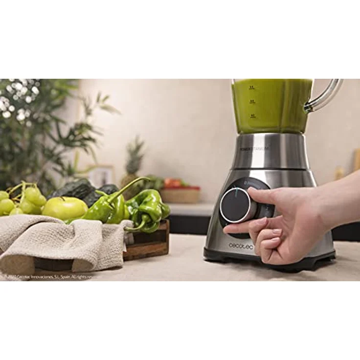Cecotec Standmixer Power Black Titanium 1300 PerfectMix 1,8 L 1300W Edelstahl – Bild 9