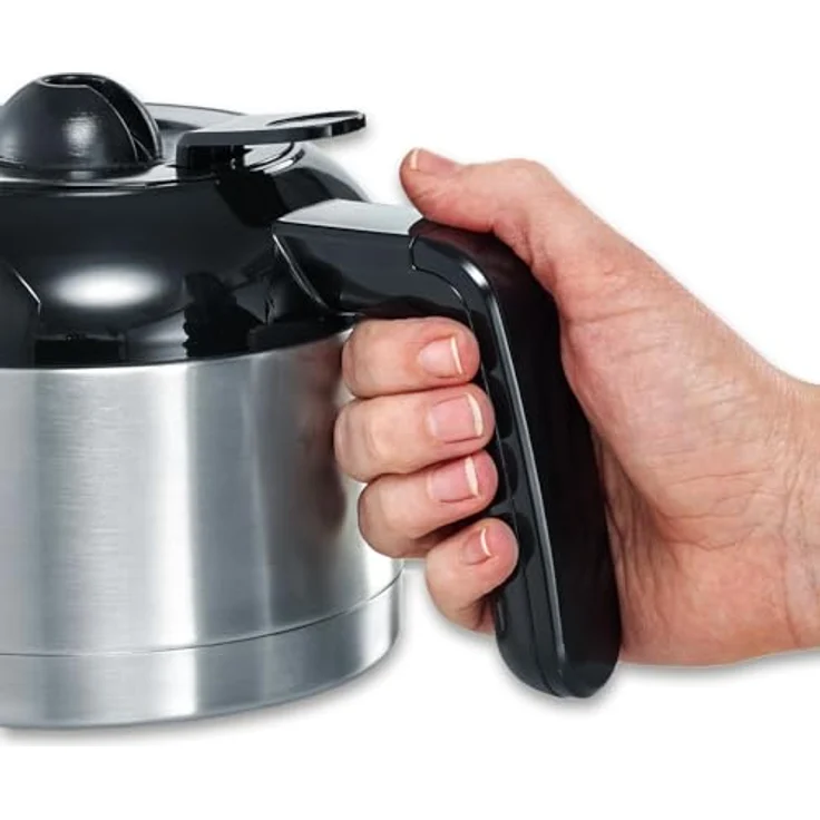 Severin KA 4819, Filterkaffeemaschine, Schwarz, Silber – Bild 8