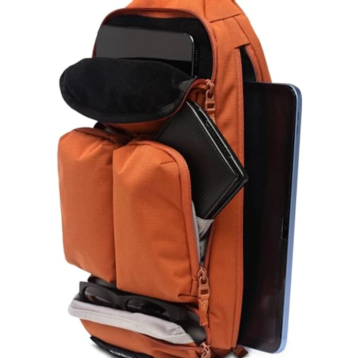 Timbuk2 Commuter Umhängetasche, 39 cm, aus 100% Polyester, orange  – Bild 4
