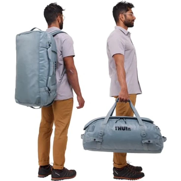 Thule Chasm Weekender Reisetasche 58 cm, blau, 100% Polyester, Maße 58 cm x 28 cm x 33.5 cm – Bild 5
