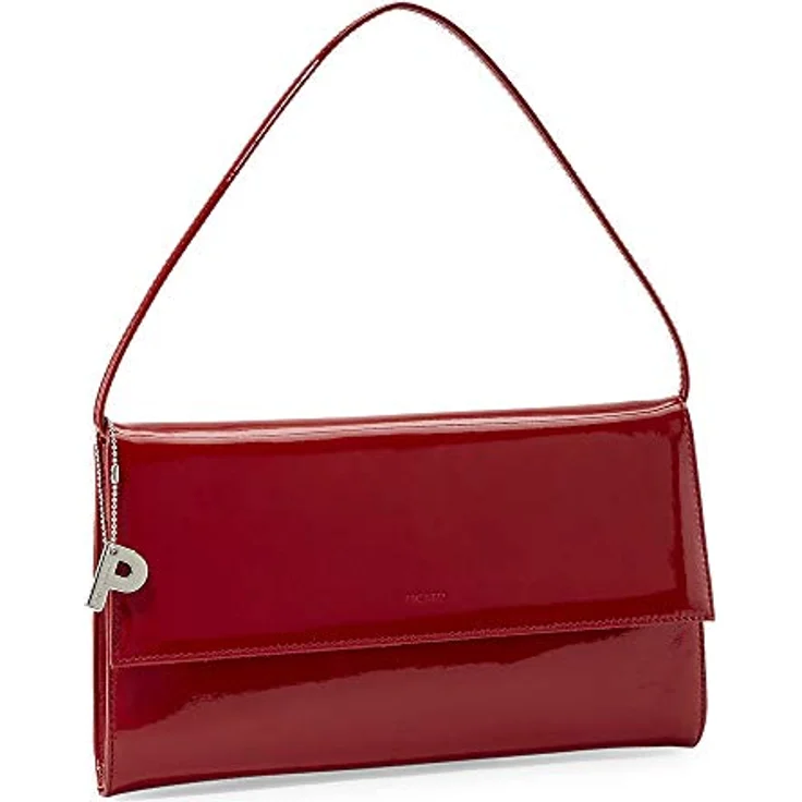 Picard Auguri, Handtasche in Rot, elegante Abendtasche mit abknöpfbarem Henkel und vielseitigem Design – Bild 3