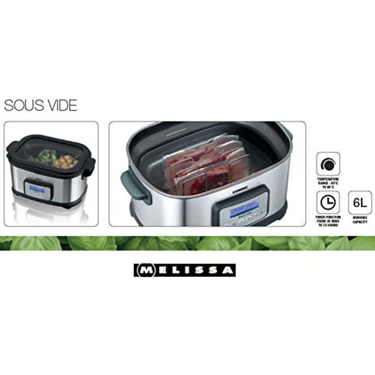 Melissa Sous Vide Edelstahl Profi Niedrigtemperaturgarer – Bild 8