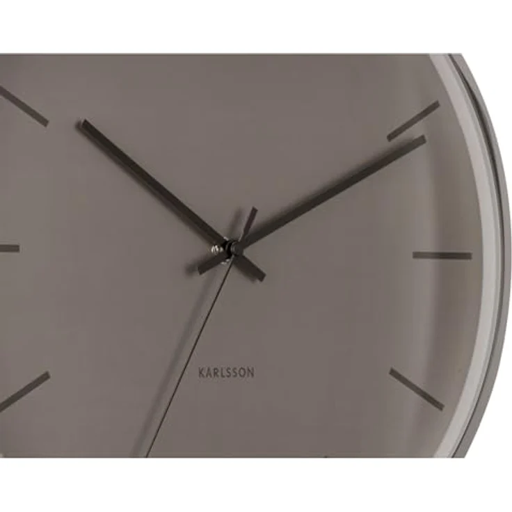Karlsson Wanduhr Nirvana Globe, Dunkelgrau, Ø40cm, runde Eisen-Wanduhr für modernes Wohnzimmer – Bild 4