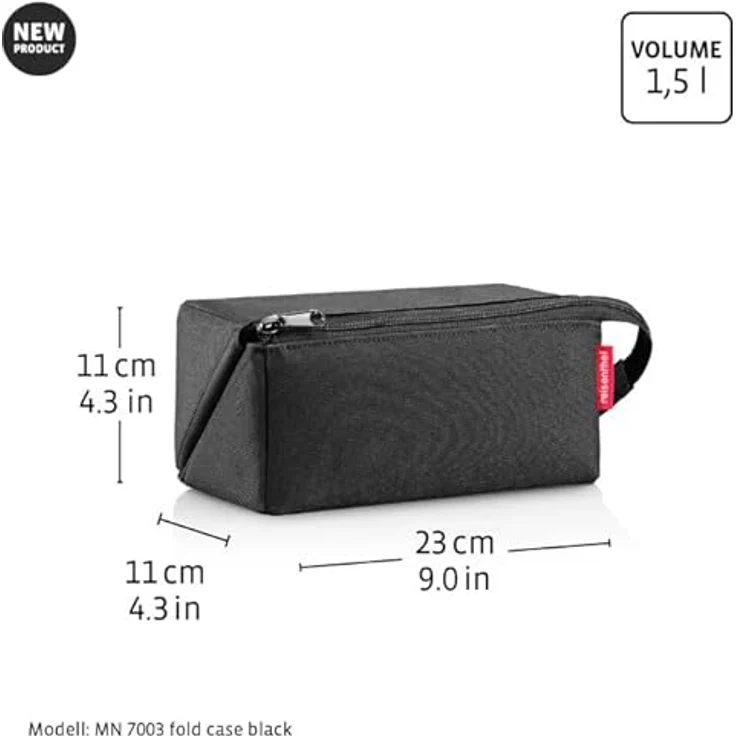 Reisenthel Reisetasche, Hellgrau, Kunststoff, 23x11x11 cm, ideal für Freizeitaktivitäten – Bild 6