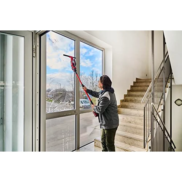 Original Einhell Düsenset 2-teilig (Zubehör passend für Einhell Akku-Fensterreiniger BRILLIANTO, 1x 165 mm und 1x 350 mm breite Saugdüsen, streifenfreie Reinigung) – Bild 5