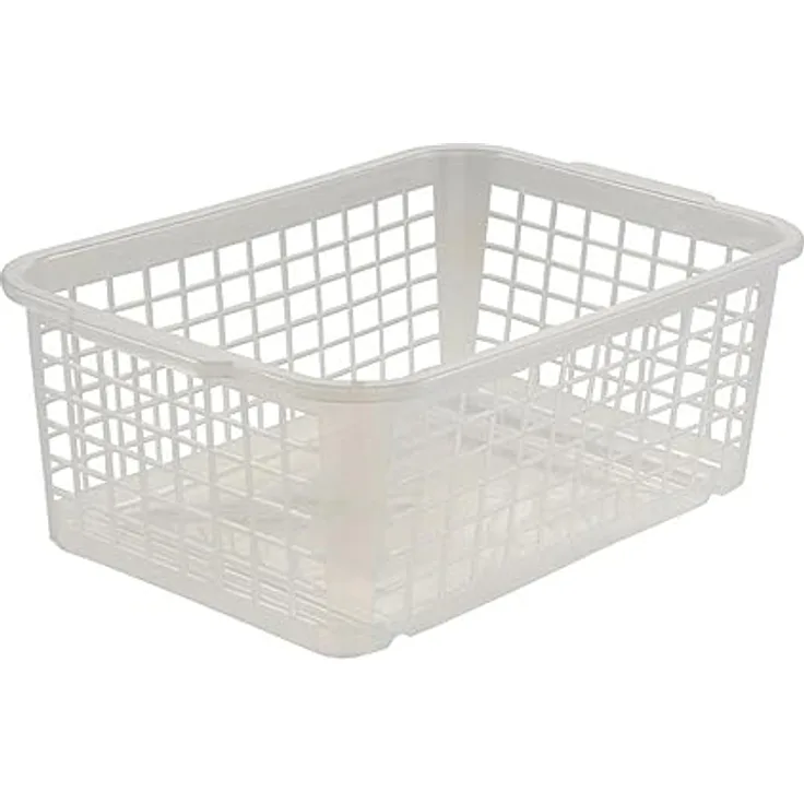 keeeper Körbchen 30x20cm, Polypropylen, Natur/Transparent, 4,5 l