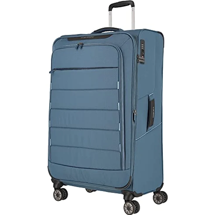 Travelite Skaii 4w Trolley L 78 Panoramablau, 91 l Volumen – Bild 2