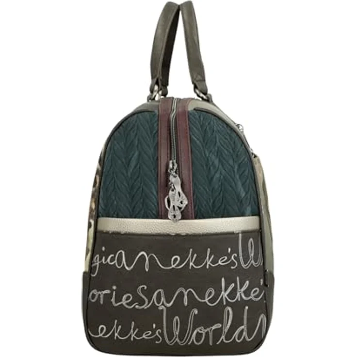 Anekke Real Weekender Reisetasche, 51 cm, braun, aus 100% Polyurethan, mehrfarbig – Bild 5