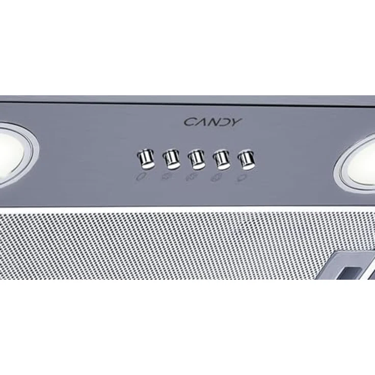 Candy CBG625-1X Dunstabzugshaube in die Decke integriert Silber C ? Dunstabzugshaube (207 m³-h, E, A, D, 57 dB, 63 dB) – Bild 3