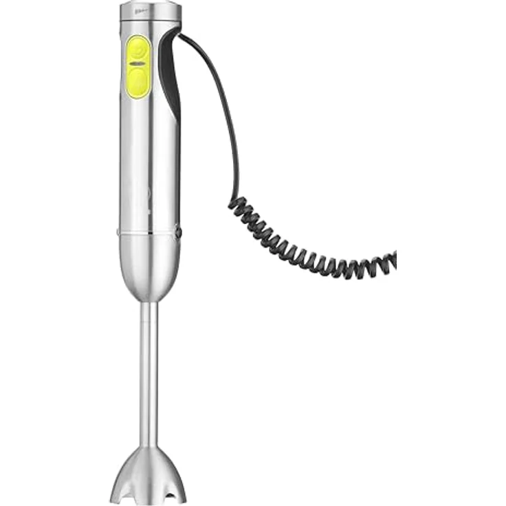 HENDI Stabmixer mit Spiralkordel, 220-240V/1000W, 65x425mm, Edelstahl AISI 304/Schwarz – Bild 3