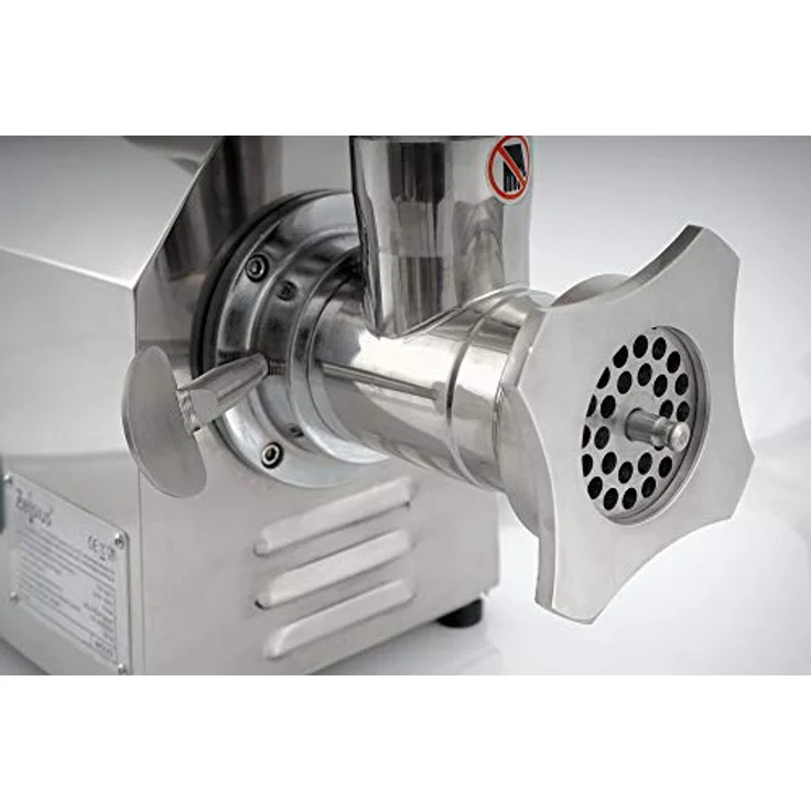 Zelsius Profi Edelstahl Fleischwolf elektrisch | 750W - 150kg/h | Faschiermaschine aus Edelstahl, Wurstmaschine in Gastro Qualität | Fleischmaschine mit Wurstfüller, Sausage Maker – Bild 4