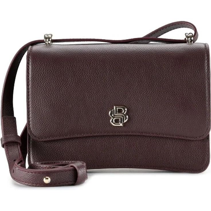 Boss B-Icon Umhängetasche 22 cm, lila, aus 100% Polyurethan, kompakte Größe 22 cm x 7 cm x 16.5 cm