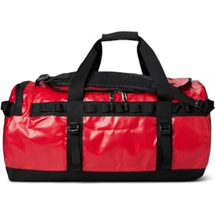 The North Face Base Camp M Reisetasche, 65 cm, rot, 100% Polyester, geräumig und strapazierfähig – Bild 1
