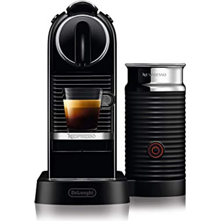 De'Longhi Nespresso Citiz EN267.BAE Kapselmaschine, Hochdruckpumpe und ideale Wärmeregelung mit Aeroccino (Milchaufschäumer), Energiesparfunktion, Schwarz – Bild 10