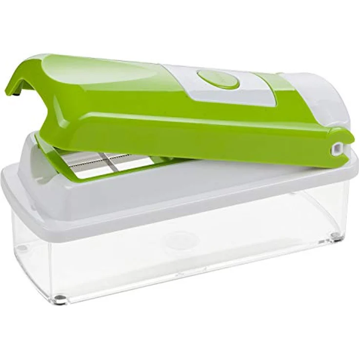 Genius Nicer Dicer smart, 16 Teile, Gemüseschneider, grün – Bild 4