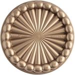 Nordic Ware Charlotte Cake Pan, Backform aus Aluminiumguss, antihaftbeschichtet, gold