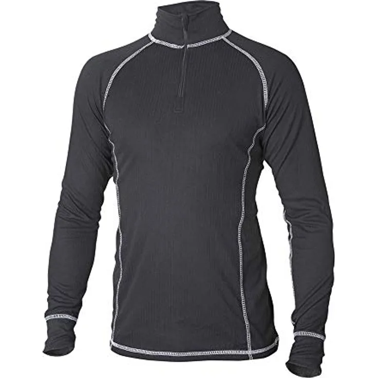Top Swede 9835-05-07 Modell 9835 Funktionsunterwäsche, 1 Schicht, Schwarz, Größe XL