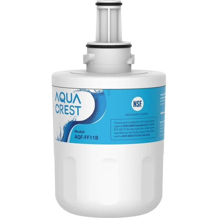 AQUA CREST Kühlschrank Wasserfilter Ersatz für Samsung DA29-00003G, 1 Stück, NSF/ANSI zertifiziert zur Reduzierung von Chlor und unerwünschten Geschmäckern