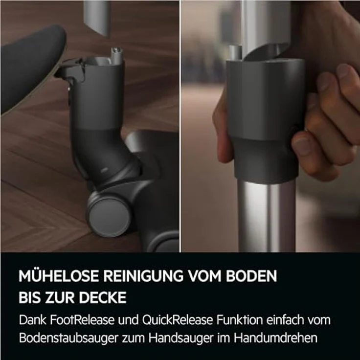 AEG 6000 Akku-Staubsauger / Kabellos / Bis zu 99 % Staubaufnahme / 40 min Laufzeit / AP61CB21DB – Bild 5